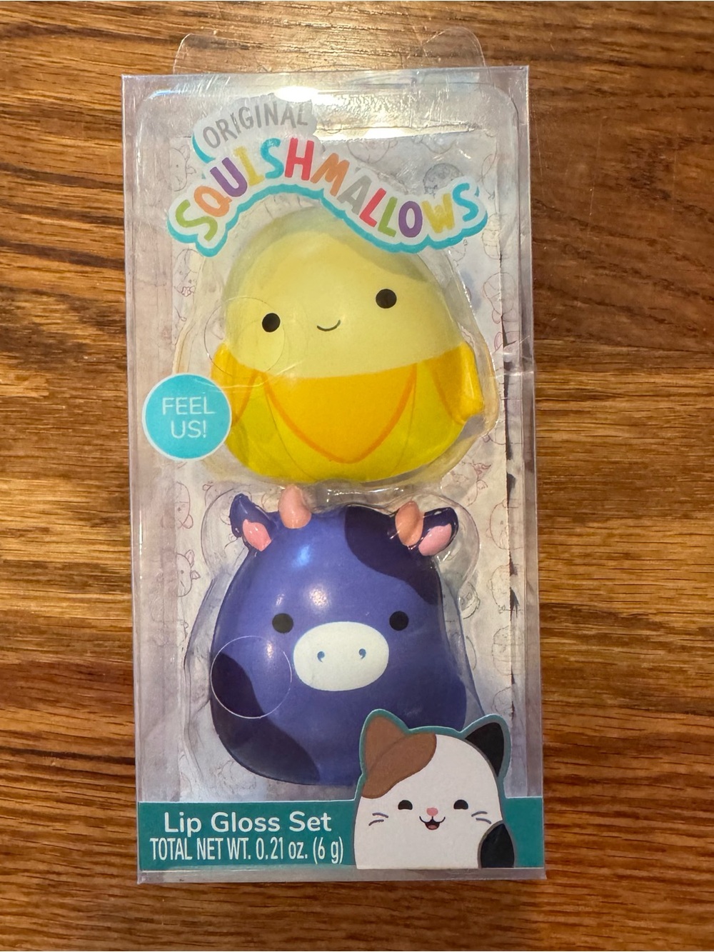 NWT Squishmallows Lip Gloss Set